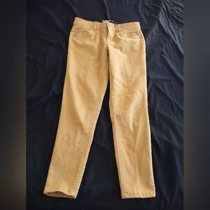 Democracy Ab Technology Tan Size 8 Pants Front And Back Pockets Good Stretch